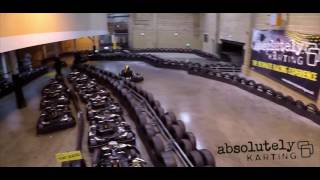 Absolutely Karting Maidenhead  Awesome Double Level track [upl. by Akoek]