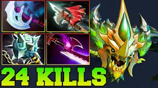 24 Kills Viper Dota 2 Mid Carry Build Pro Gameplay Guide Pro Gameplay Build Highlights 738 [upl. by Hollis]