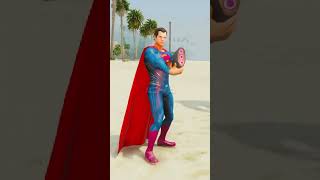 GTA 5  Superhero VS Big Monster  coffin dance song cover [upl. by Monteria]