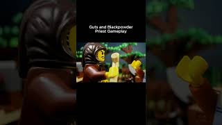 The Priest is OP Guts and blackpowder reference lego animation roblox zombie stopmotion [upl. by Therine]