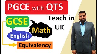 How to Ace PGCE English amp Math Equivalency requirement for PGCE [upl. by Barbie]