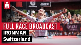 2023 IRONMAN Switzerland Thun Mens Pro Race Coverage [upl. by Aidnac]