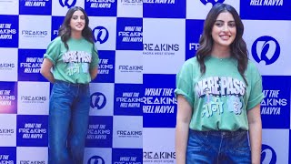 Navya Naveli Nanda Spotted To Launch Her Store With Freakins In Bandra West [upl. by Lawan]