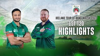 Bangladesh vs Ireland Highlights  1st T20I  Ireland tour of Bangladesh 2023 [upl. by Notyap544]