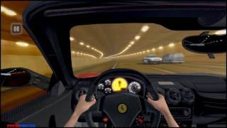 Test Drive Unlimited  Ferrari F430 Scuderia 16M Tunnel Fun HD [upl. by Em432]