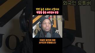 악명 높은 유튜버 조니 소말리의 막말을 들은 외국인의 반응 [upl. by Inaluiak]