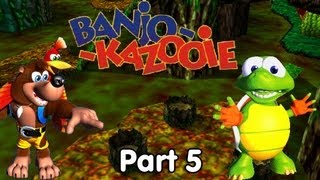 Lets Play Banjo Kazooie  5 The Harmonies of the Swamp [upl. by Onibla431]