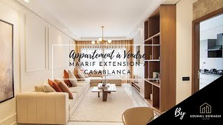 Appartement Neuf à Vendre  Casablanca 124m² sur Maarif Extension  Prix  18500 MADm2 [upl. by Elyac]