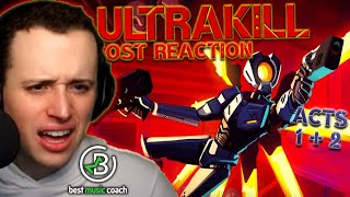 Ultrakill OST Blows Music Teachers Mind  Original Sound Track Reaction [upl. by Aimek]