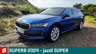 ŠKODA SUPERB 2024 ako jazdí TDI 4x4 a PlugIn  GARÁŽTV [upl. by Abramo184]