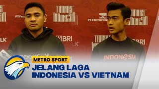 Asnawi dan Arhan Ditanya Media Jelang Laga Indonesia VS Vietnam [upl. by Esahc]