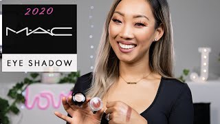 MAC Cosmetics 2020 New Collection  Eye Shadow amp Dazzleshadow Extreme  Product Review [upl. by Oirramaj]