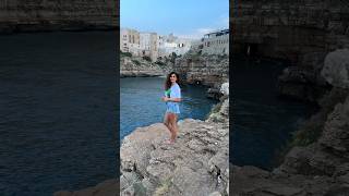 the most beautiful regions in Italy Puglia South of Italy 🇮🇹 shorts puglia polignanoamare [upl. by Anipsed]