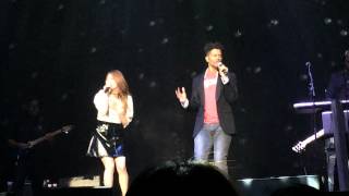 141213 Eric Benet amp Ailee에일리  Almost ParadiseLive [upl. by Htiduj]