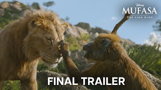 Mufasa The Lion King  Final Trailer [upl. by Lorin401]