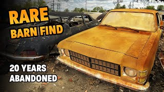 ABANDONED CAR FOR OVER 20 YEARS CHEVROLET OPALA MUSCLE CAR  BARN FIND [upl. by Samoht]