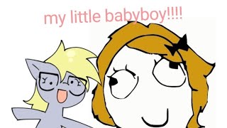 my little baby boy  Animation Meme Derpina amp Derpy [upl. by Viv]