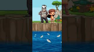 Machhali wala cartoon। Machhali wala video।cartoon shorts funny [upl. by Furmark129]