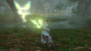 「FINAL FANTASY XIV」Eureka Anemos Weapons Organum Anemos Obtained Scholar PS4 Pro [upl. by Sivehc]