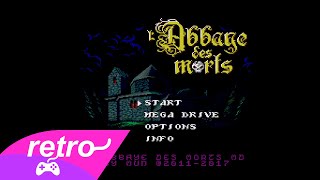 Full GamePlay LAbbaye des Morts Homebrew Sega MegaDriveGenesis [upl. by Ydissak96]