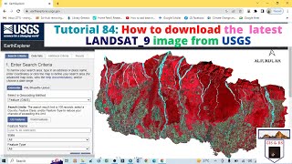 How to download the latest LANDSAT 9 image from USGS [upl. by Nicky]