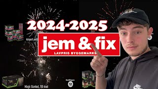 Reagerer På Jem amp Fixs Nye Fyrværkeri 20242025 [upl. by Ylam]