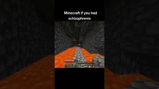 Minecraft schizophrenia update shorts minecraft minecrafthorror [upl. by Maryjo]