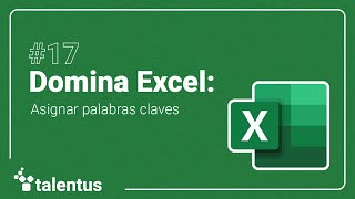 Excel Asignar palabras clave [upl. by Uela]