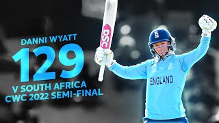 Danni Wyatts splendid ton sees England into the Final  CWC 2022 [upl. by Richma659]