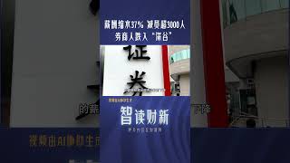 薪酬缩水37、减员超3000人 券商人跌入“深谷” broker salary staff finance chinanews 券商 降薪 裁员 中信证券 [upl. by Herrick]