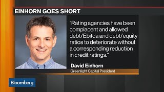 Why David Einhorn Is Betting Against Corporate Debt [upl. by Sherwin]