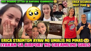 Erica UMIYAK sa Airport😭 May MENSAHE kay ALYSSA amp TOTS🤯 Full Video of SEND OFF PARTY ni Erica🔥 ccs [upl. by Cherian356]