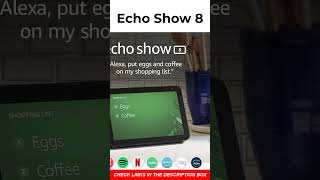 Echo Show 8  Smart Display with Alexa [upl. by Balch404]