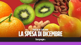 La frutta di stagione cosa comprare a dicembre [upl. by Limhaj288]