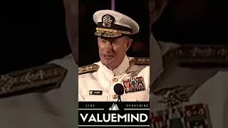 Admiral William H McRaven Motivational Speech motivation quotes [upl. by Greta]