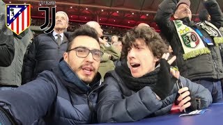 ATLETICO MADRID JUVE  Vlog [upl. by Materi799]