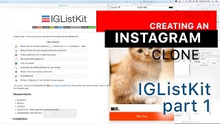 Instagram Clone part 31 A Better Collection View IGListKit [upl. by Bellaude713]