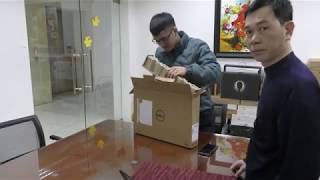 HANOILAB UNBOXING DELL PRECISION 7540 CTO FROM DELL USA [upl. by Cathryn]