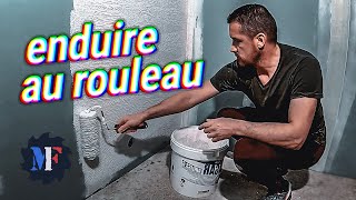 Je vous montre COMMENT ENDUIRE au ROULEAU  Chantier Rénovation Suite Parentale Ep 9 [upl. by Harden]