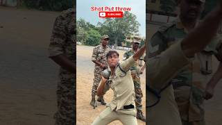 CgPolice shotPut viralvideoarmytrendingshortsyoutubeshortsshortstrendingshortsfeedvideoreel [upl. by Acinorehs]