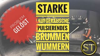 starke Laufgeräusche pulsierendes brummen wummern  Problem gelöst  defektes Radlager  VW Polo 6N [upl. by Mixie]