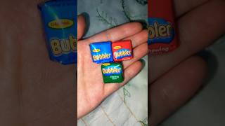 Bubbler chewing gum three different flavourshortvideo [upl. by Naek]