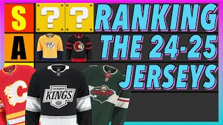 Tier List Ranking The NEW NHL Jerseys for 202425 Season  Which Hockey Jersey is the Best [upl. by Redvers]