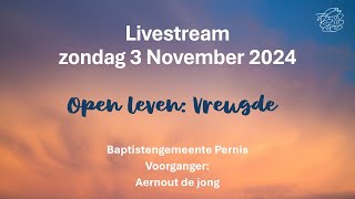 Baptistengemeente Pernis Open leven Vreugde [upl. by Ardnaz450]