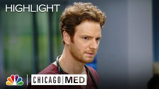 Halsteads Patient Learns He Has a Brain Tumor  Chicago Med [upl. by Wier]