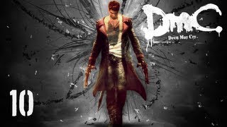 Прохождение DMC Devil May Cry  Миссия 10 — Плохие новости  Босс Боб Барбас [upl. by Erelia]