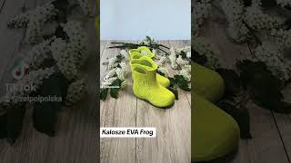 ZETPOL kalosze dziecięce EVA Frog [upl. by Maltz]