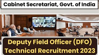 cabinet secretariat recruitment 2023 apply Process Tamil [upl. by Palla]