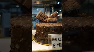 Ferrero rocher cake food streetfood youtubeshorts foodie chocolate cake [upl. by Trisha351]