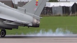 The Awesome Power of the EJ200 Jet Engine  SloMo Special [upl. by Vary]